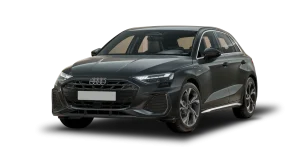 Renting AUDI A3 Sportback S Line 40 TFSIe 150kW S Tron